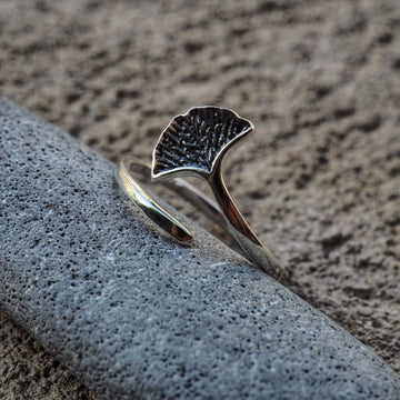lotus sterling silver ring