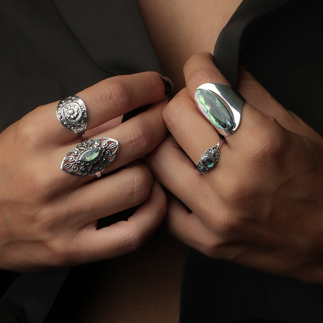 renaissance sterling silver ring