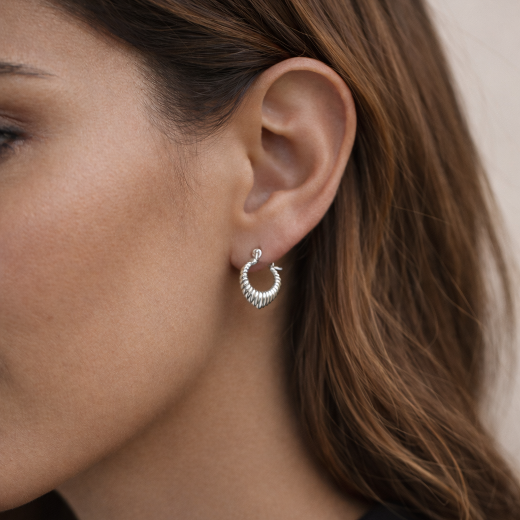 Totem Silver earrings