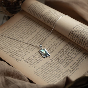 Maris silver necklace