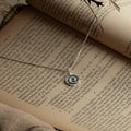 Coil silver necklace - Magnetica