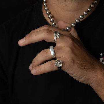 Tala silver ring - Magnetica