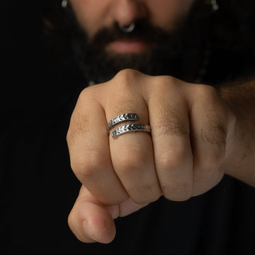 Meadow silver ring - Magnetica