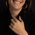 Oro gold ring - Magnetica