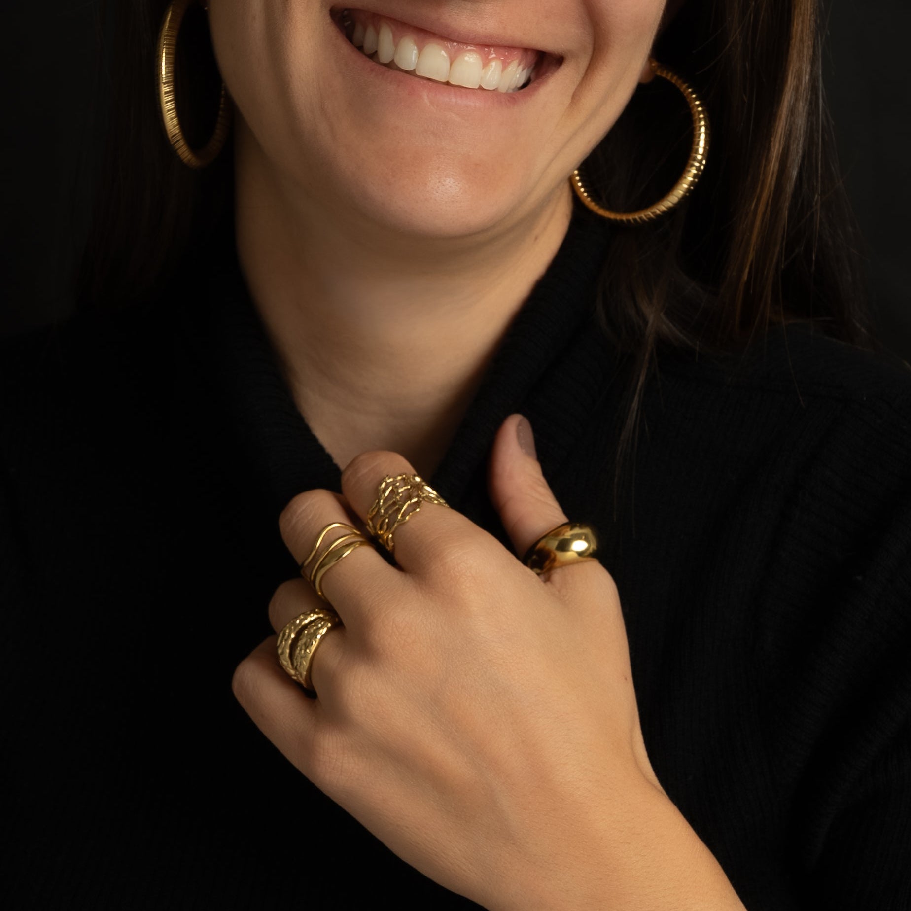 Oro gold ring - Magnetica