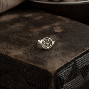 gladiator silver ring