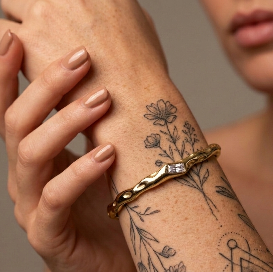 pulse gold bracelet - Magnetica