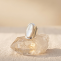 ocean pearl silver ring - Magnetica