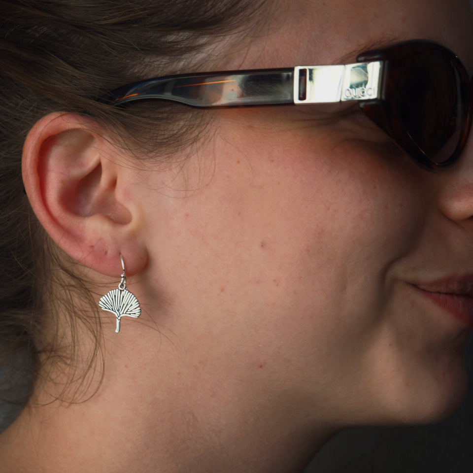 Leaf Love Silver earrings