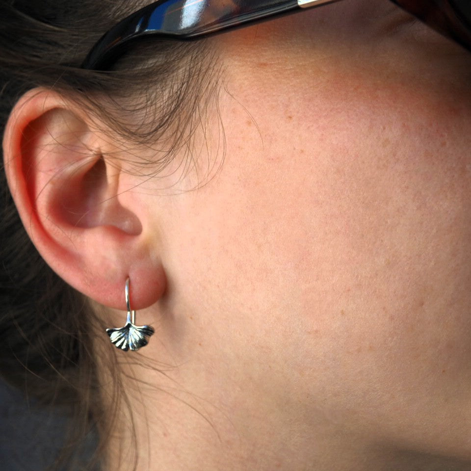 Boho Branch Silver earrings