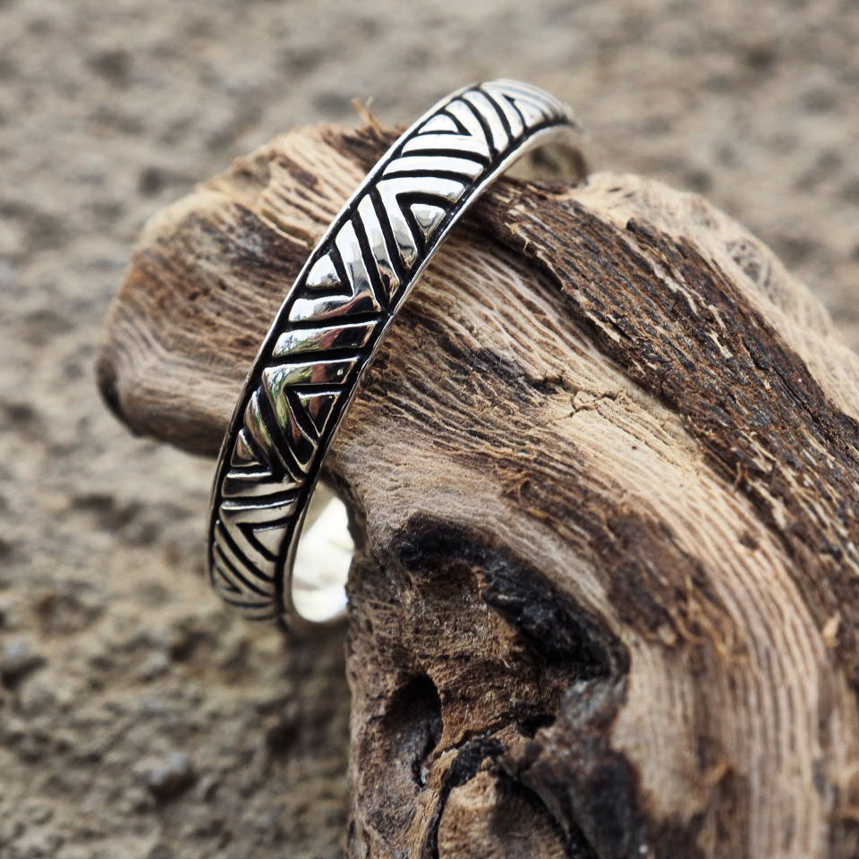 Kilimanjaro sterling silver ring