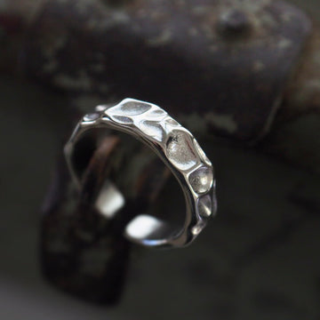 stack silver ring