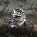 queen silver ring - Magnetica