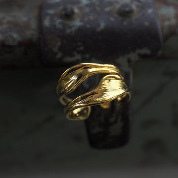flux gold ring