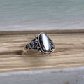 Relic pearl silver ring - Magnetica