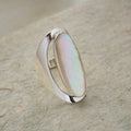 Nympha pearl silver ring - Magnetica
