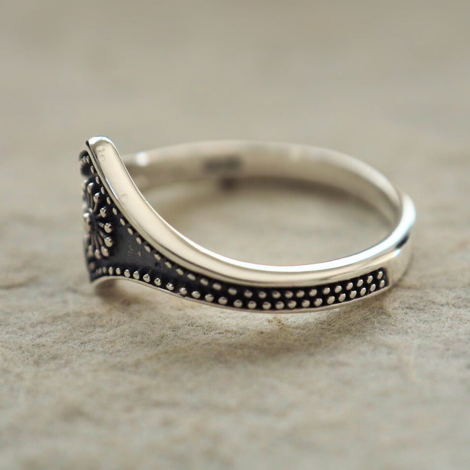 Saga silver ring - Magnetica