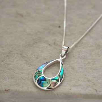 oracle charm silver necklace