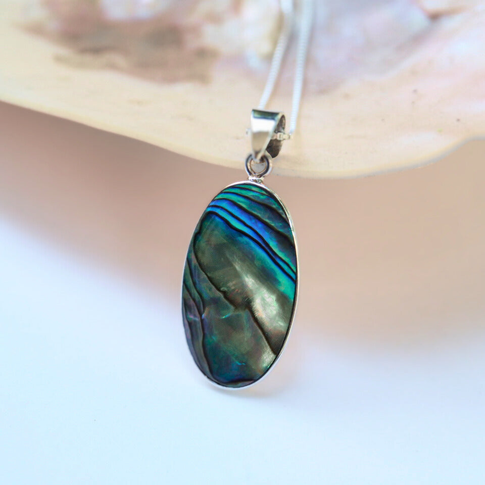 mono silver necklace