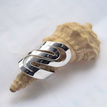Omnia silver ring