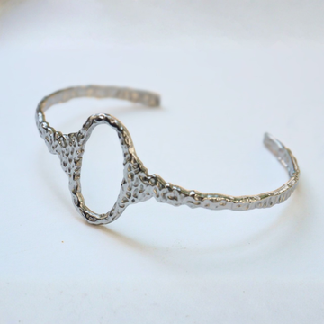 halo silver bracelet