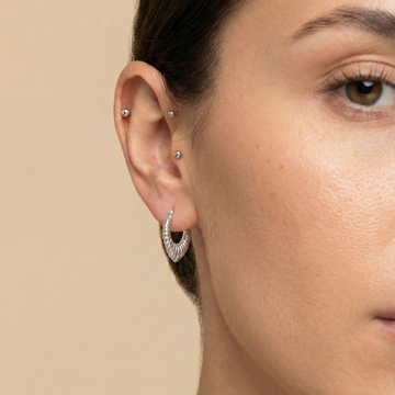 Totem Silver earrings