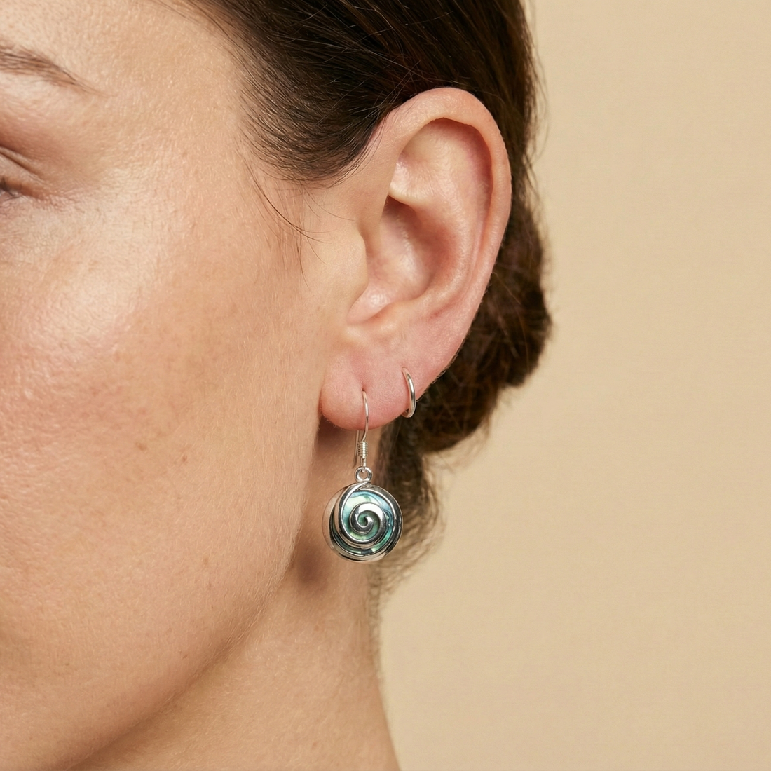 Selen Silver earrings