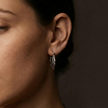 naomi silver earrings