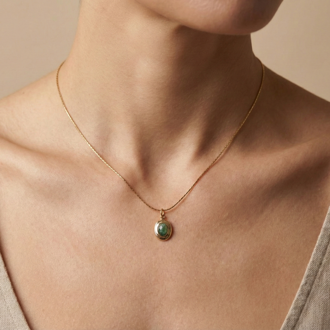 Nachala gold necklace