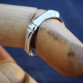 Bones sterling silver ring-ring-Magnetica