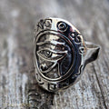 Egyptian wisdom sterling silver ring-ring-Magnetica