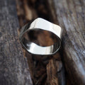 Geometric sterling silver ring-ring-Magnetica