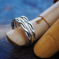 Layers sterling silver ring-ring-Magnetica