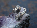 Maya tribe inspired silver ring-ring-Magnetica