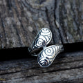 Maya tribe inspired silver ring-ring-Magnetica