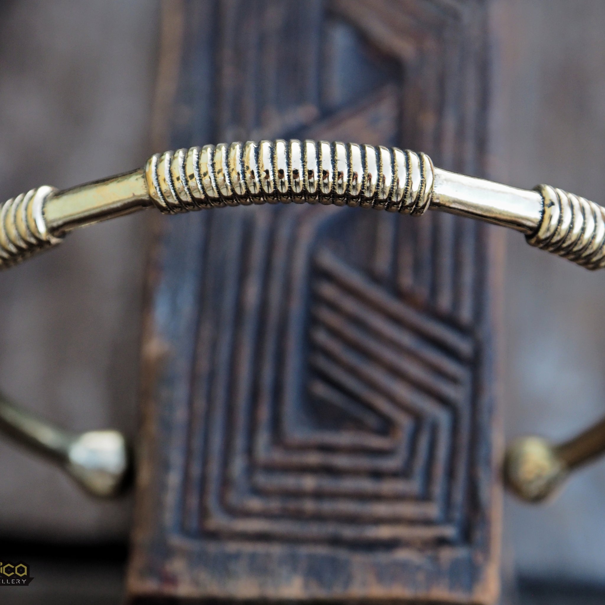 sahara brass adjustable cuff bracelet