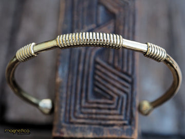 sahara brass adjustable cuff bracelet