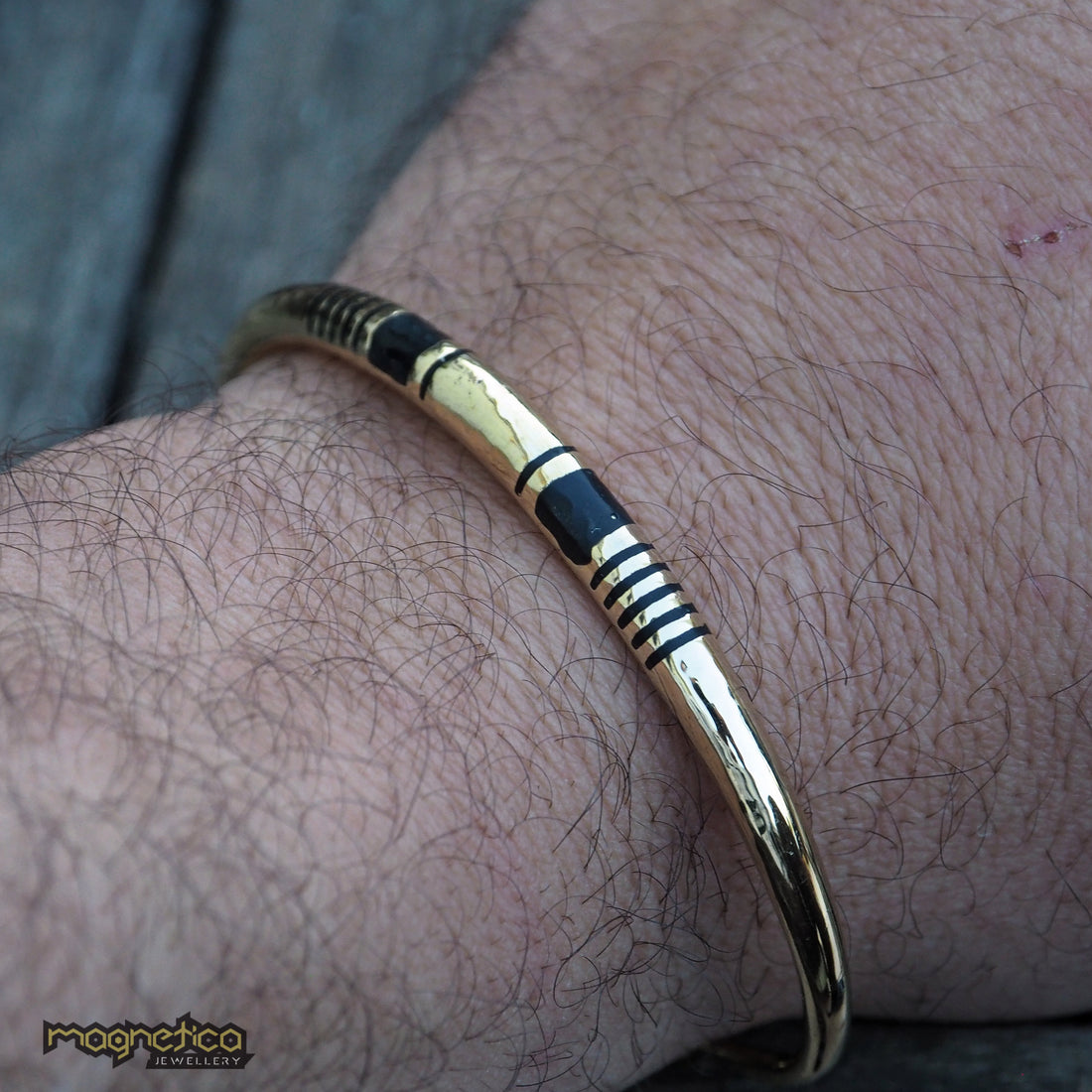 sahara brass adjustable cuff bracelet