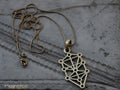 Tree of life, Kabbalah brass pendant-necklace-Magnetica