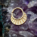 Gold piercing Ring , gauges-18.G&20.G available!-piercing-Magnetica