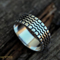 Yakuza sterling silver ring-ring-Magnetica